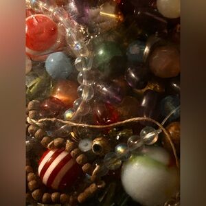 Nice Bag Of Quality Crafting Beads Of all Sorts
